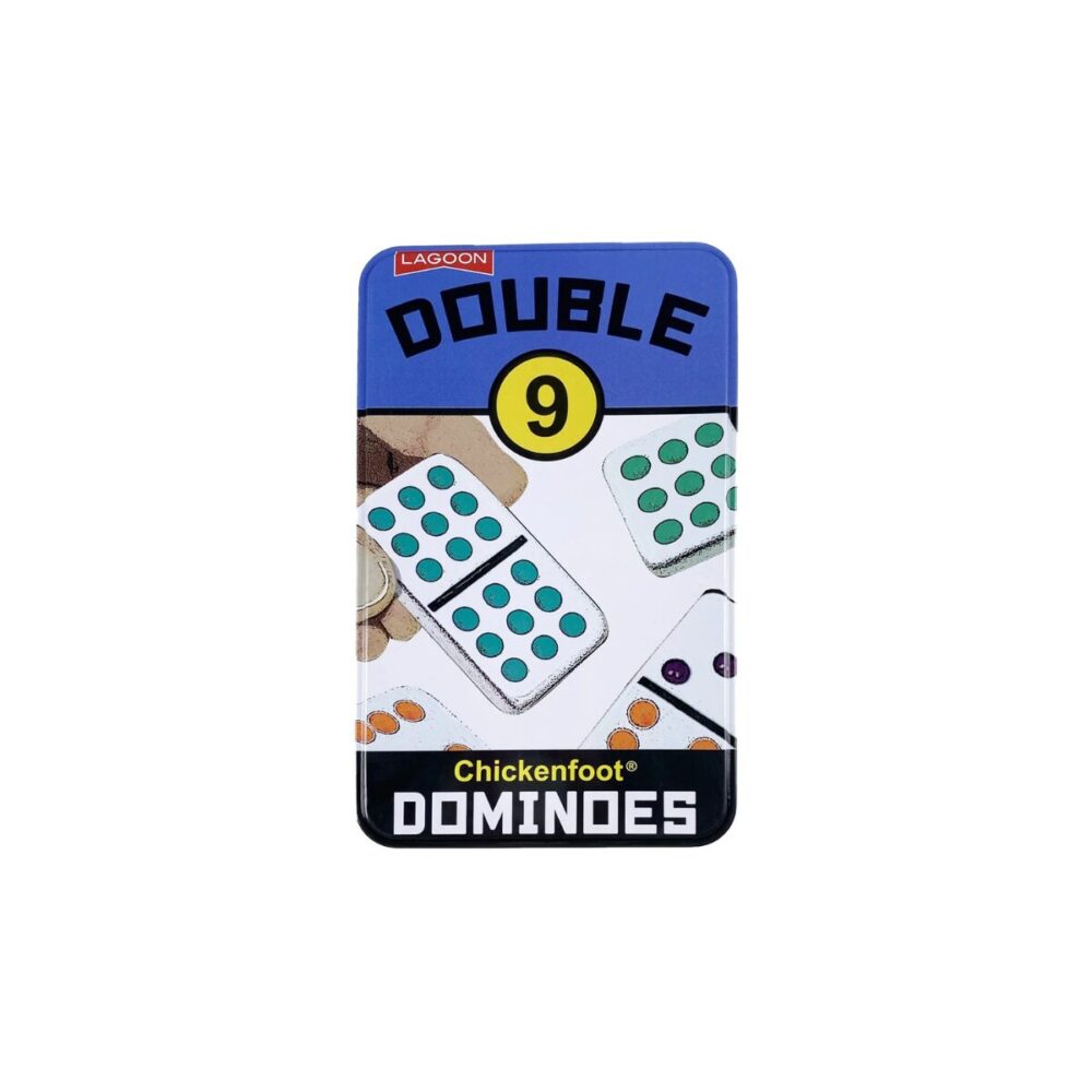 Double 9 Dominoes Front of Box