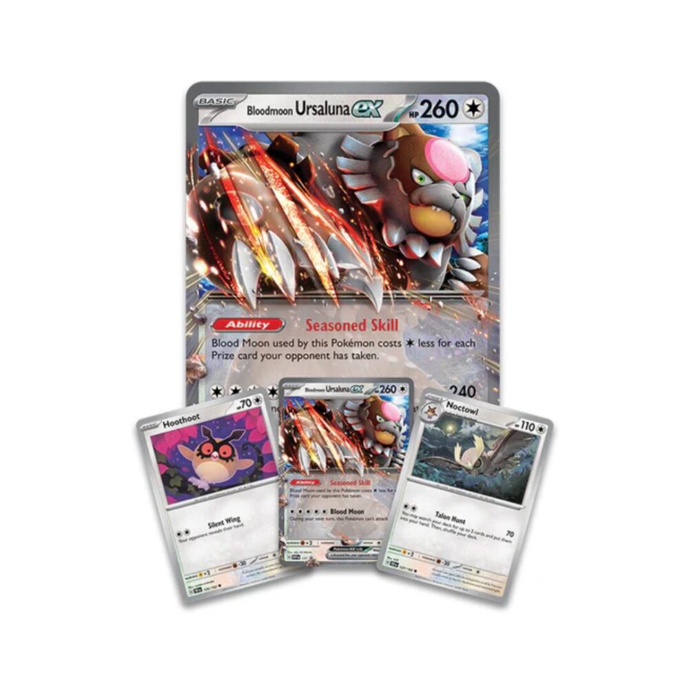 Pokémon TCG_ Bloodmoon Ursaluna ex Box Promos