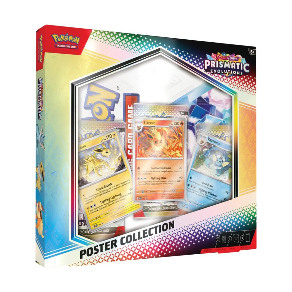 Prismatic Evolutions Poster Collection Front