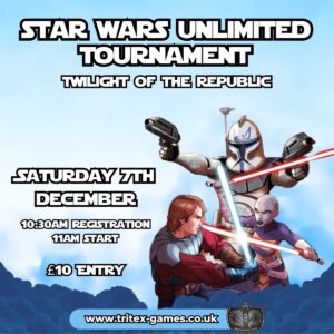 star wars unlimited Tournament 7th DEc