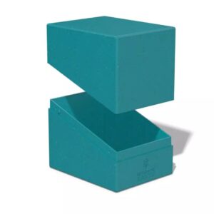 Image of the Ultimate Guard Boulder 133+ Deck Box in Petrol color.