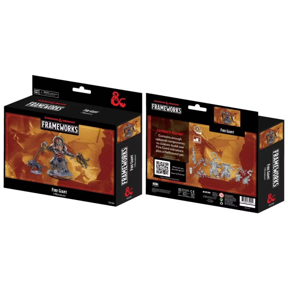 Dungeons & Dragons Miniatures: Frameworks - Fire Giant - Image 2