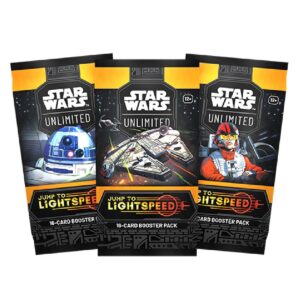 Star Wars Unlimited Jump To Lightspeed Single Booster