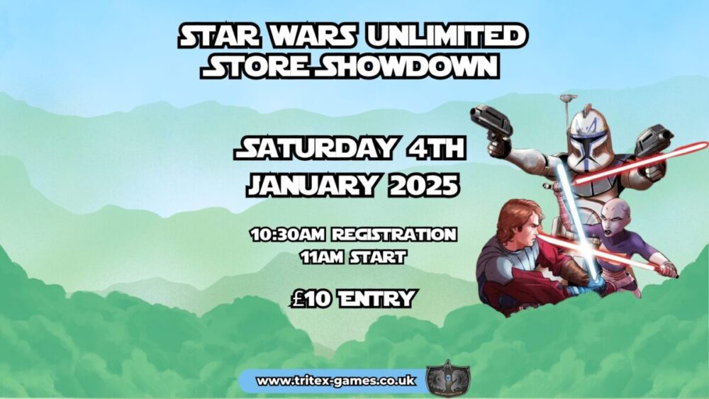 Star Wars Unlimited: Store Showdown - Saturday 4th January 2025