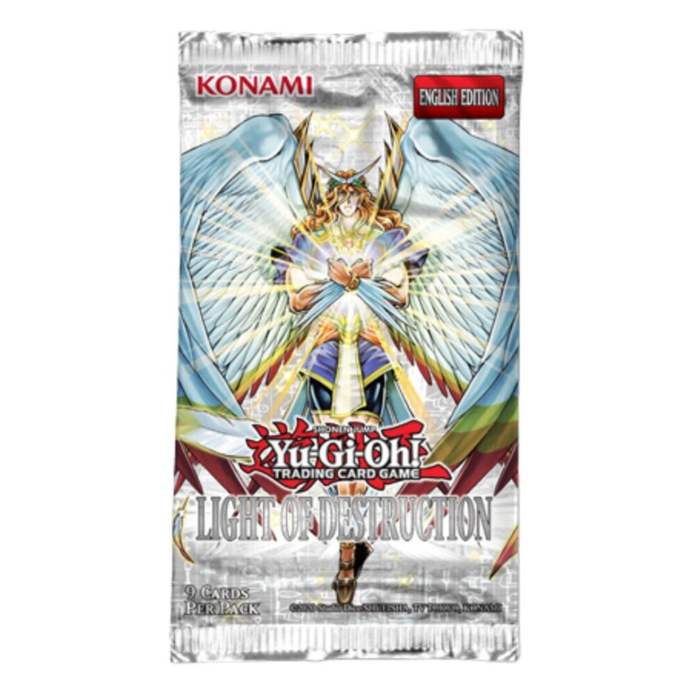 Yu-Gi-Oh! Light of Destruction Booster Pack.