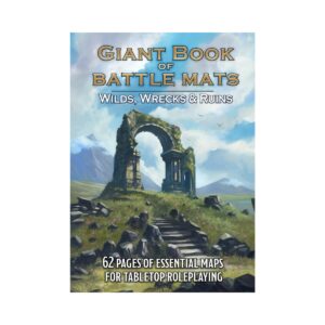 Giant Book of Battle Mats Wilds Wrecks & Ruins