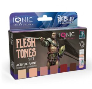 Ammo Ionic Paint Set Flesh Tones Set 6