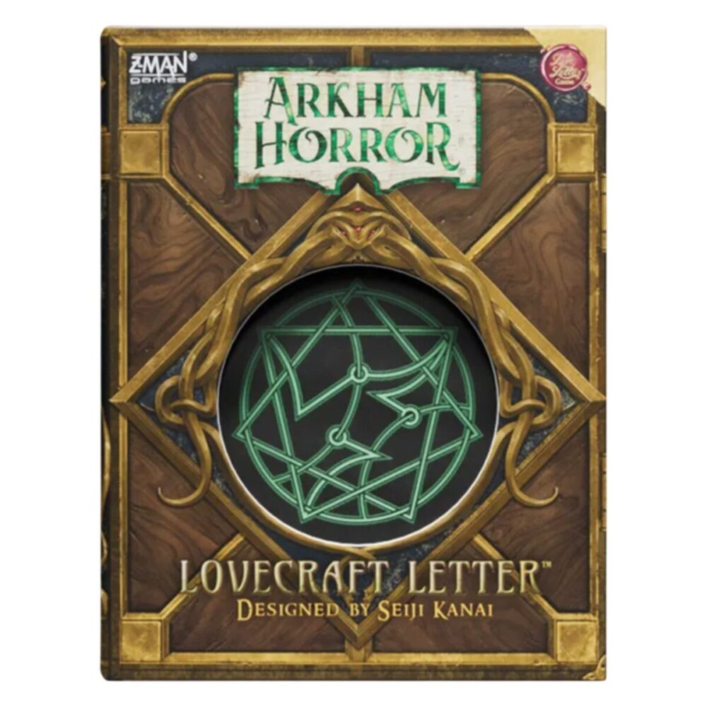 Arkham Horror Lovecraft Letter Front of Box