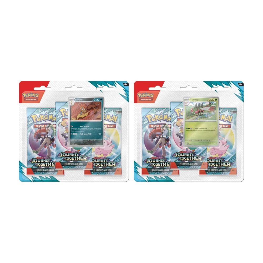 Pokémon TCG: Scarlet & Violet 9 – Journey Together - 3-Pack Blister - Yanmega - Image 3