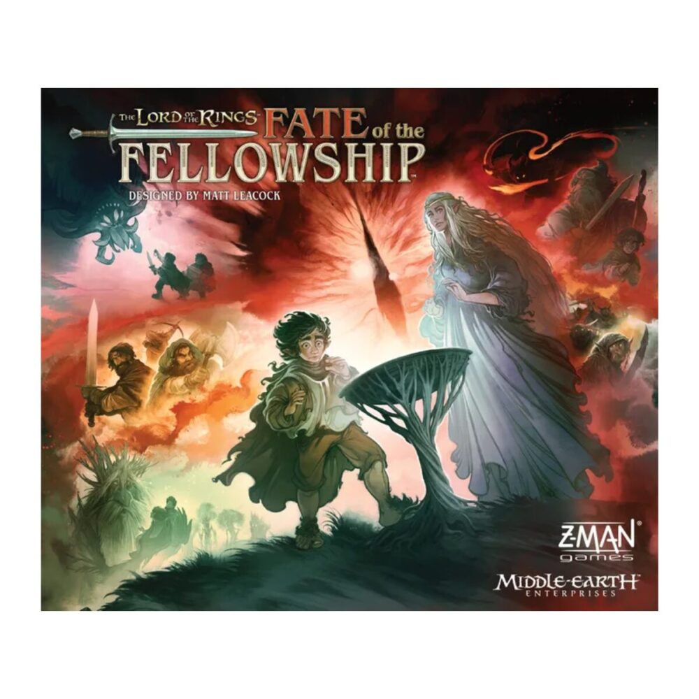 Lord of the Rings Fate of the Fellowship Front of Box