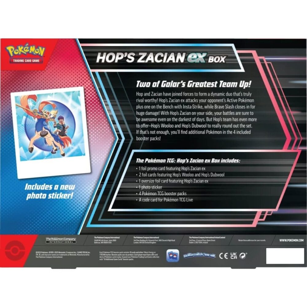 Pokemon TCG_ Hop's Zacian ex Box Back