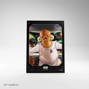 Star Wars Unlimited Sleeves Admiral Ackbar Front