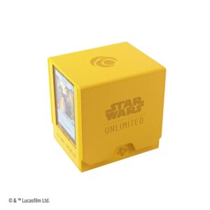 Star Wars Unlimited Unlimited Twin Suns Deck Pod Yellow Front