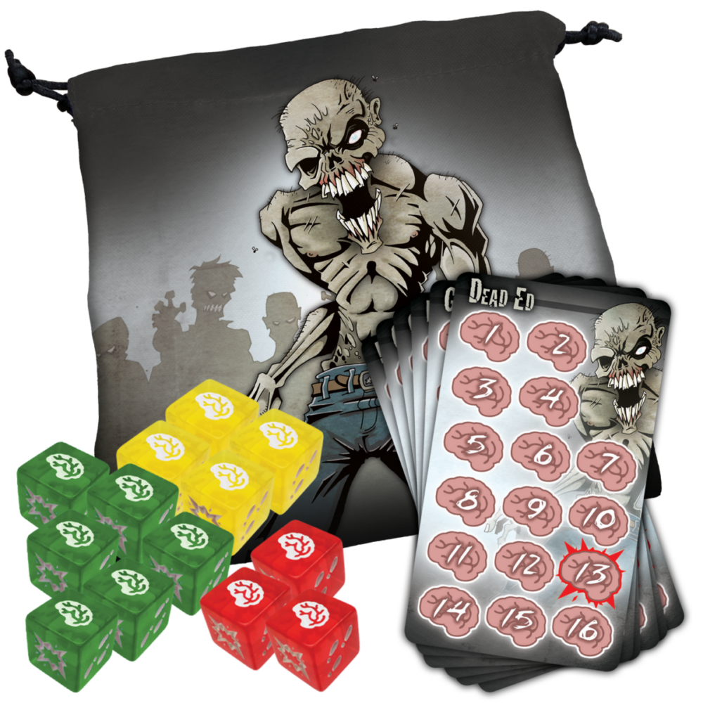 Zombie Dice Deluxe Contents