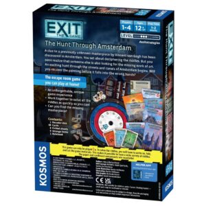 Exit The Hunt Through Amsterdam Back Of Box