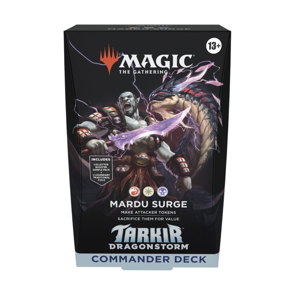 Magic: The Gathering: Tarkir Dragonstorm - Mardu Surge Commander Deck