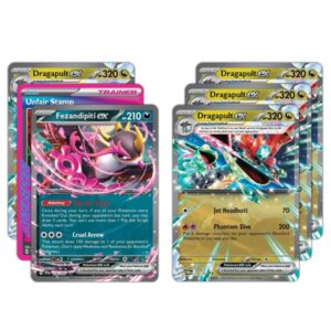 Pokemon TCG Dragapult ex League Battle Deck cards