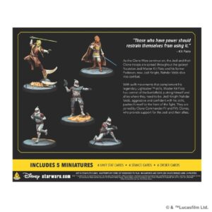 Shatterpoint Requesting Your Surrender Kit Fisto Squad Pack Back of Box