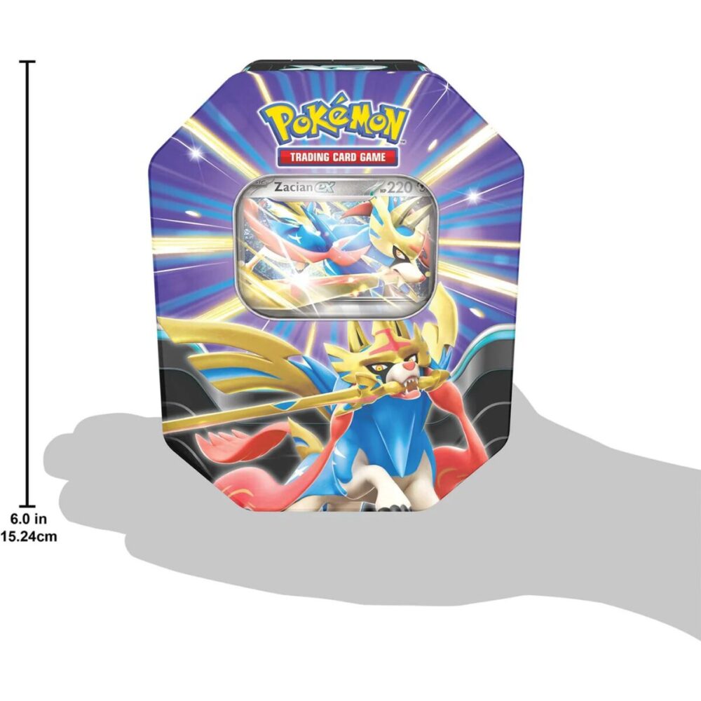 Pokémon TCG: Slashing Legends Ex Tin - Zacian - Image 2