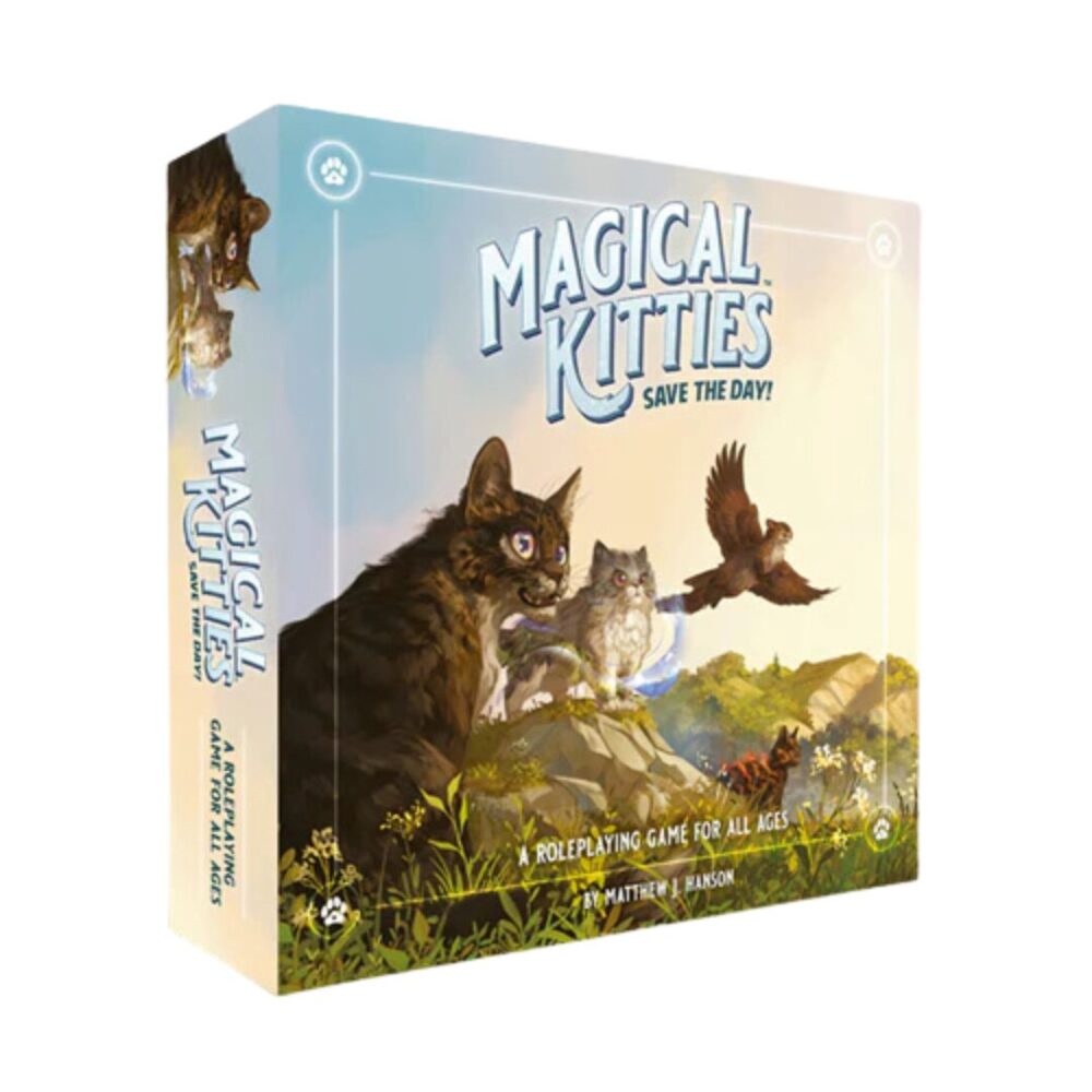 Cover of Magical Kitties Save the Day box featuring cute and adventurous kitties.